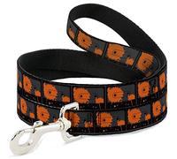 Buckle Down Dl-6ft-w30350-w Ceinture de sécurité Collier de Chien, 15,2 cm Long-1.5 "Large