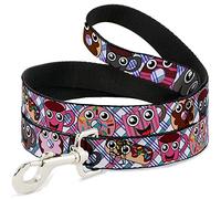 Buckle Down Dl-6ft-w30450 Donuts et café Dessin animé Laisse pour Chien, 6 '