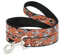 Buckle Down Dl-6ft-w30719-w Ceinture de sécurité Collier de Chien, 15,2 cm Long-1.5 "Large