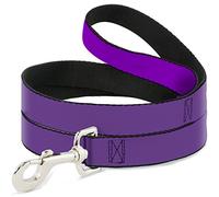 Buckle Down Dl-6ft-w31416 Violet Fluo Pet Leash, 6 'Long - 2,5 cm de Large