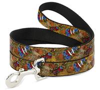 Buckle Down Dl-6ft-w32023 Cœurs et Roses pour Animal Domestique Laisse, 6 Pieds Long-1 "Large