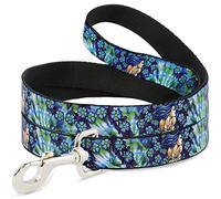 Buckle Down Dl-6ft-w32029 Bleu Cheveux Pet Leash, 6 Pieds Long-1 "Large