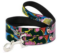 Buckle Down Dl-6ft-wbm050-n Batgirl Pet Leash, 6 Pieds Long-1/5,1 cm de Large