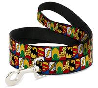 Buckle Down Dl-6ft-wjl078-n Justice League Pet Leash, 6 Pieds Long-1/5,1 cm de Large