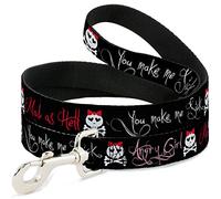 Buckle Down Dl-w30121 Ceinture de sécurité Collier de Chien, 10,2 cm Long-1 "Large