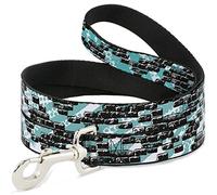Buckle Down Dl-w30718-w Ceinture de sécurité Collier de Chien, 10,2 cm Long-1.5 "Large