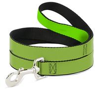 Buckle Down Dl-w31413-w Vert Fluo pour Animal Domestique Leash, 4 'Long - 3,8 cm de Large