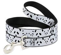 Buckle Down Dl-w31655-w Panda Ours Pois Pet Leash, 4 'Long - 3,8 cm de Large