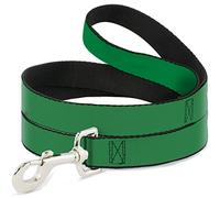 Buckle Down Dl-w31930 St. Paddy Vert Pet Leash, 4 'Long - 2,5 cm de Large