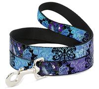 Buckle Down Dl-w32045-w Fée Bleu Cheveux Pet Leash, 4 Pieds Long-1.5 "Large