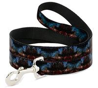 Buckle Down Dl-w32958 Cosmic Space Pet Leash, 4 'Long - 2,5 cm de Large