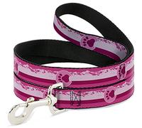 Buckle Down Dl-w35529 Colorado Paw/Montagnes Pinks Pet Leash, 4 'Long - 2,5 cm de Large