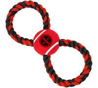 Buckle-Down DTRT-DPBM Jouet pour Chien en Corde avec Logo Deadpool Rouge/Noir/Gris 12,7 x 6,3 cm