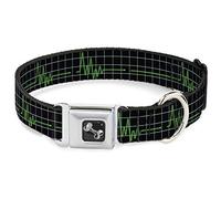 Buckle Down Flatline Collier de Chien en Forme d'os, Petite/9-38,1 cm