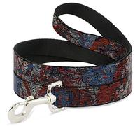 Buckle Down "Gothique 10,2 cm Pet Leash, 4 'x 3,8 cm