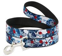 Buckle Down "Gothique 17,8 cm Pet Leash, 4 'x 1/5,1 cm