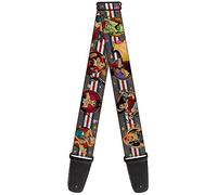 Buckle-down Gs-wjl032 Sangle de guitare - DC Bombshell Pin-up Filles, 5,1 cm de large et 29-137,2 cm de long