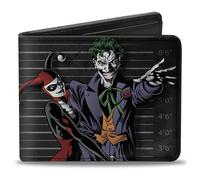 Buckle-Down Harley Quinn Pose/Lineup pour homme Gris Taille standard