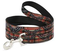 Buckle Down "Irish crânes/Plaid Pet Leash, 6 'x 2,5 cm