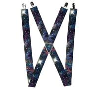 Buckle Down Jarretelles homme Galaxy - multicolore - Taille unique