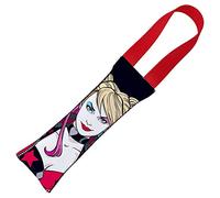 Buckle-Down Jouet à Tirer pour Animal de Compagnie - Harley Quinn Face + Diamond Icon CL