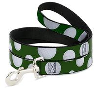 Buckle-Down Laisse pour Animal Domestique - Balles de Golf - Vert/Blanc