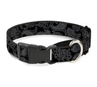 Buckle Down Mgc-w32831-l Bandana Noir/Gris Martingale Collier de Chien, Grande