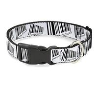 Buckle Down Pc-w30265-m col Clip en Plastique, Barres, 2,5 cm Wide-Fits 11-43,2 cm Neck-Medium