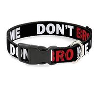 Buckle Down Pc-w30489-wl col Clip en Plastique, Bro Citation, 3,8 cm Wide-Fits 18-81,3 cm Neck-Large