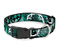 Buckle Down Pc-w30730-nm Plastique Clip Collier, Grunge, Engrenages, 1/5,1 cm Wide-Fits 8-30,5 cm Neck-Medium