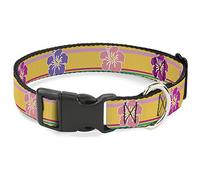 Buckle Down Pc-w30864-nl Collier de Clip en Plastique, Hibiscus, 1/5,1 cm Wide-Fits 9-38,1 cm Neck-Large