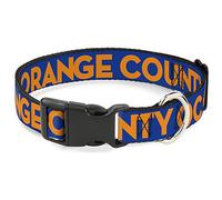 Buckle Down Pc-w31569-nm Plastique Pince à Collier, OC comté d'orange, 1/5,1 cm Wide-Fits 8-30,5 cm Neck-Medium
