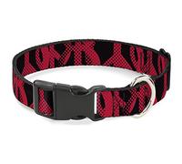 Buckle Down Pc-w31614-wl Plastique Clip col, Paix, 3,8 cm Wide-Fits 18-81,3 cm Neck-Large