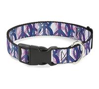 Buckle Down Pc-w31615-nm col Clip en Plastique, Paix, 1/5,1 cm Wide-Fits 8-30,5 cm Neck-Medium