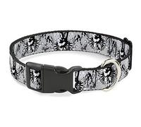 Buckle Down Pc-w31659-s Plastique Clip col, Paix, 2,5 cm Wide-Fits 9-38,1 cm Neck-Small