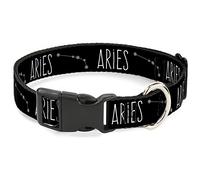 Buckle Down Pc-w32641-wm Plastique Clip col, Zodiaque bélier, 3,8 cm Wide-Fits 16-58,4 cm Neck-Medium