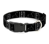 Buckle Down Pc-w32653-nm Plastique Clip col, Zodiaque Leo, 1/5,1 cm Wide-Fits 8-30,5 cm Neck-Medium