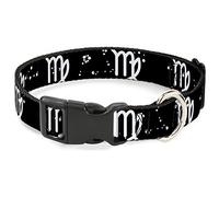 Buckle Down Pc-w32657-nm Plastique Clip col, Zodiaque Virgo, 1/5,1 cm Wide-Fits 8-30,5 cm Neck-Medium