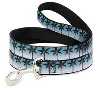 Buckle Down Pet Leash, 4 'x 1/5,1 cm, Palm Tree Horizon