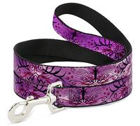 Buckle Down Pet Leash, 4 'x 1/5,1 cm, Tj-Fairy Rose Swirl