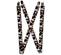 Buckle-Down Porte-jarretelles Licornes Homme, multicolore, taille unique
