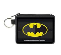 Buckle-Down Porte-Monnaie en Toile Batman, Multicolore, 4.25" x 3.25" Femme