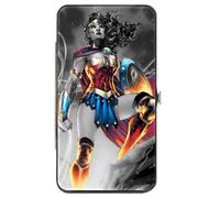 Buckle-Down Portefeuille à charnière Unisexe pour Adulte Wonder Woman, 17,8 x 10,2 cm, Portefeuille à charnière - Wonder Woman