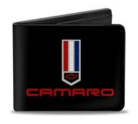 Buckle-Down Portefeuille à Deux Volets en polyuréthane pour Homme, Bleu Multicolore, 10,2 x 8,9 cm, Bleu Multicolore., 4.0" x 3.5"