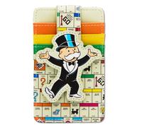 Buckle-Down Portefeuille Monopoly, porte-carte d'identité, Mr. Monopoly Tap Pose, cuir végétalien