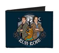 Buckle Down Portefeuille pour Homme Scooby Doo Supernatural, 10,2 x 8,9 cm, Scooby Doo Supernatural, 4.0" x 3.5"