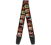 Buckle-down Sangle de guitare - Les blocs de Saint - 5,1 cm de large - 29-137,2 cm de long