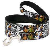 Buckle-Down Scooby Doo Laisse pour Chien Motif os 1,8 m de Long 2,5 cm de Large