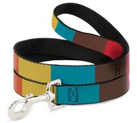 Buckle-Down Summer Essentials Laisse pour animal de compagnie Couleur Block 9 Longueur 1,5 cm Largeur 3,8 cm