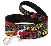 Buckle Down "The Amazing Spider Man 100ème Cover Laisse pour Chien, 6 '